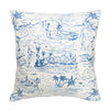 Leconte-Heritage In-Outdoor Kissen Catch a wave Surfer Feeling blau ca. 40x40cm - Bitangel RENOVATE & FURNISH HOMES GmbH