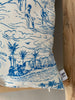 Leconte-Heritage In-Outdoor Kissen Catch a wave Surfer Feeling blau ca. 40x40cm - Bitangel RENOVATE & FURNISH HOMES GmbH