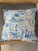 Leconte-Heritage In-Outdoor Kissen Catch a wave Surfer Feeling blau ca. 40x40cm - Bitangel RENOVATE & FURNISH HOMES GmbH