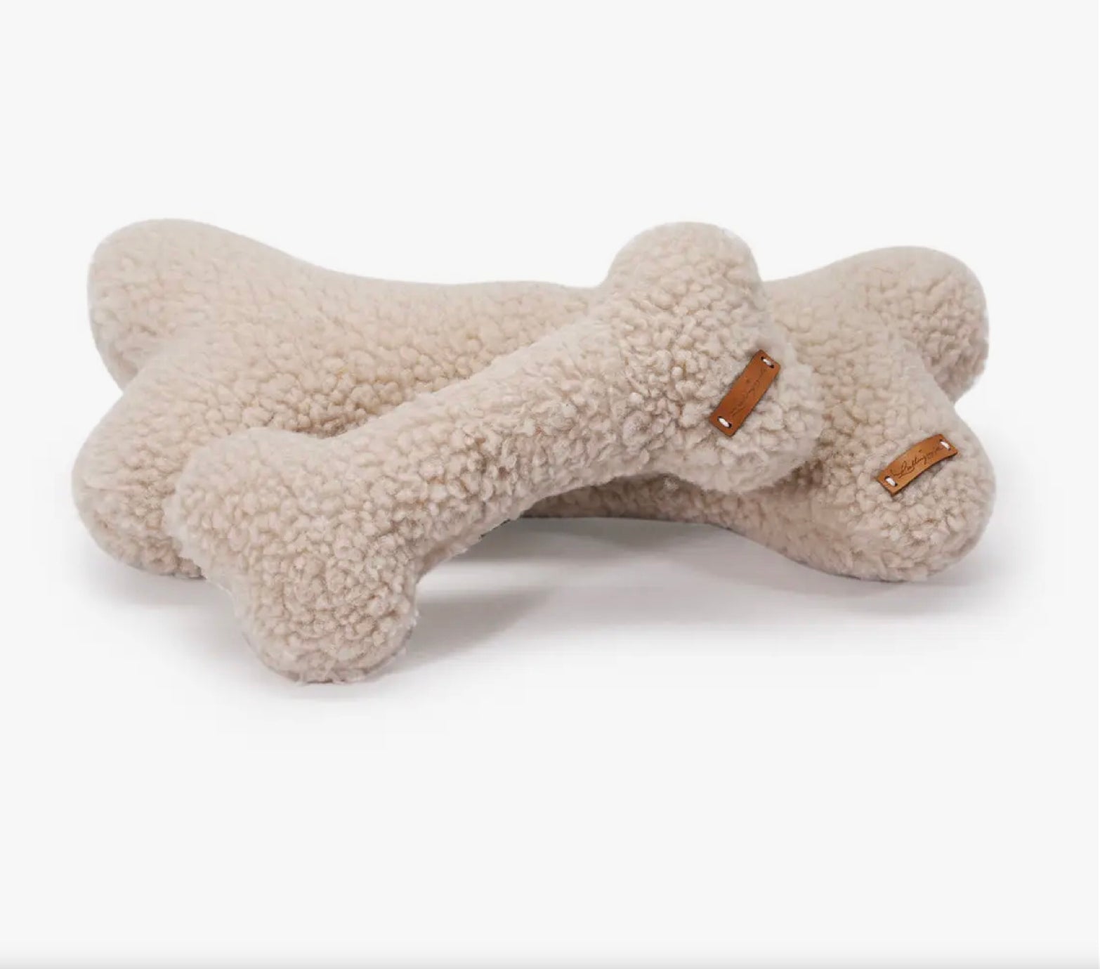 Lieblingspfote Spielzeug Teddy Knochen in Small & Medium ca. 20x9cm & 31x15cm für kleine und große Fellnasen - Bitangel RENOVATE & FURNISH HOMES GmbH