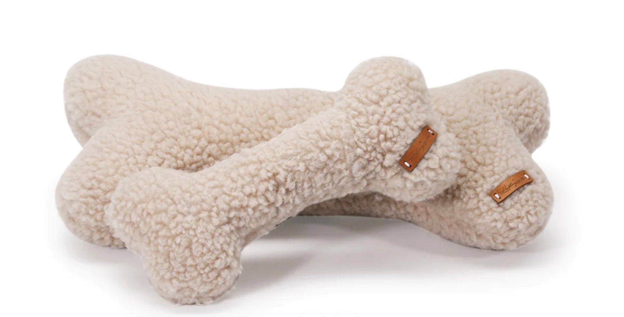 Lieblingspfote Spielzeug Teddy Knochen in Small & Medium ca. 20x9cm & 31x15cm für kleine und große Fellnasen - Bitangel RENOVATE & FURNISH HOMES GmbH