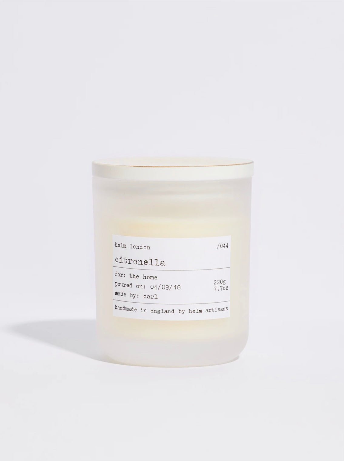 Luxuriöse Duftkerze Citronella 220gr - Bitangel RENOVATE & FURNISH HOMES GmbH