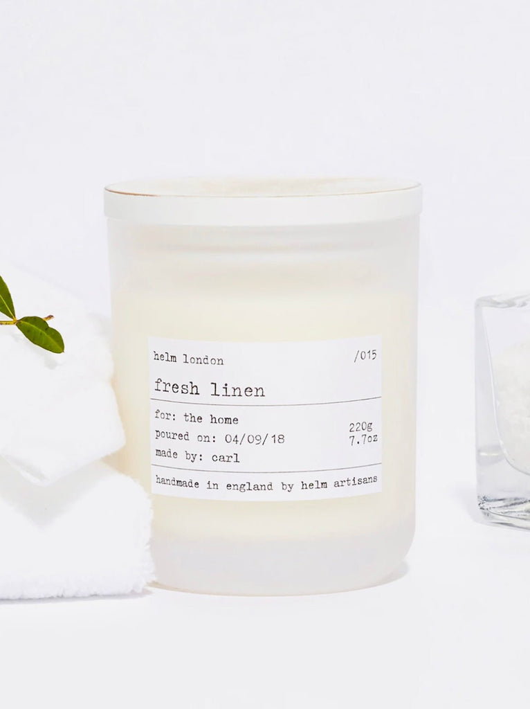Luxuriöse Duftkerze Fresh Linen 220gr - Bitangel RENOVATE & FURNISH HOMES GmbH