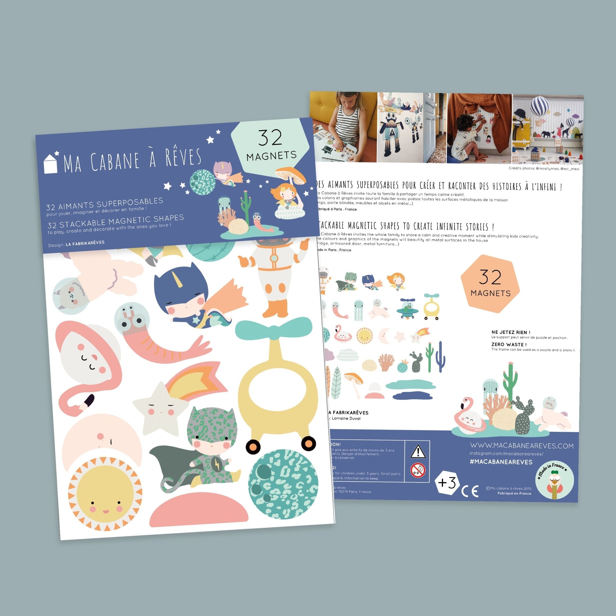 Ma Cabane à Rêves 32 Magnete La Fabrikareves Fantasiewelten - Bitangel RENOVATE & FURNISH HOMES GmbH