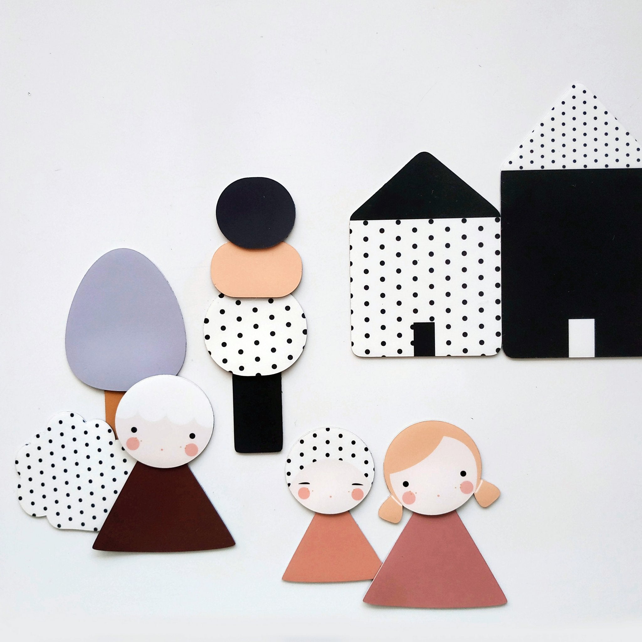 Ma Cabane à Rêves 46 Magnete La Fabrikapois Familien-Magnetset - Bitangel RENOVATE & FURNISH HOMES GmbH