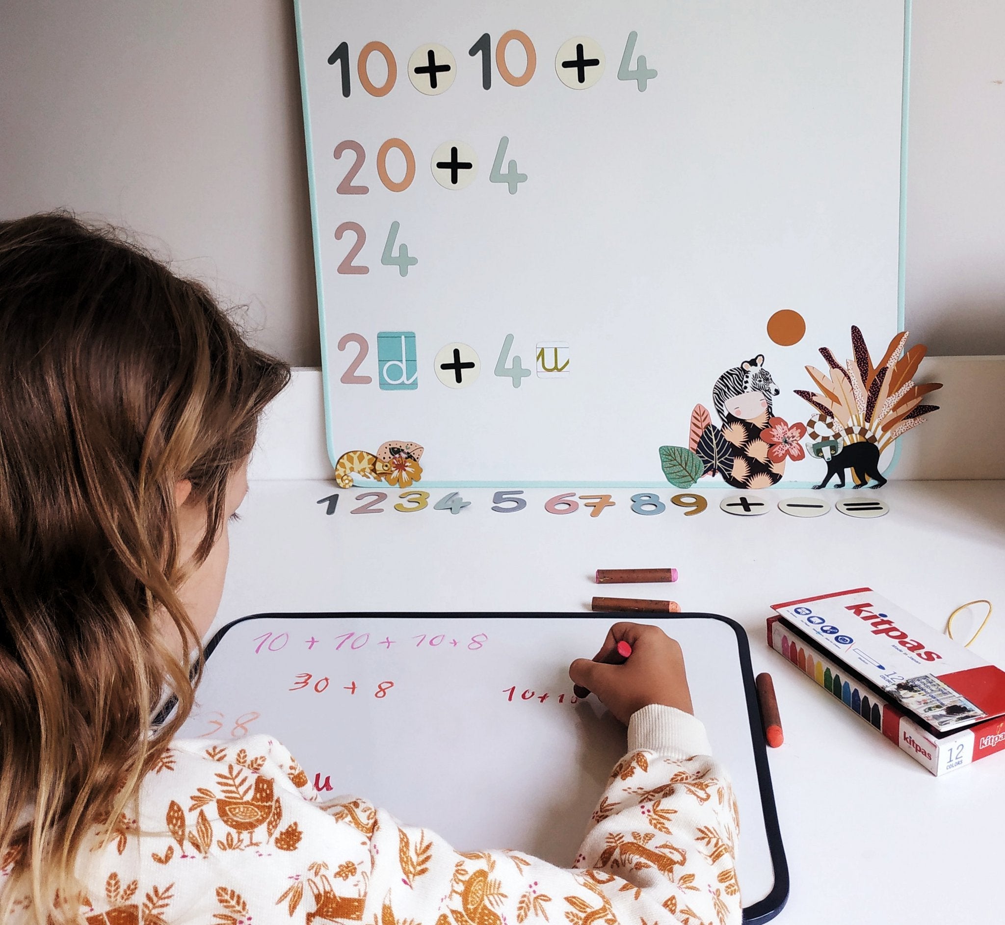 Ma Cabane à Rêves Magnettafel in verschiedenen Farben: koralle, mint, schwarz, Anis, lilla 30x40 cm - Bitangel RENOVATE & FURNISH HOMES GmbH