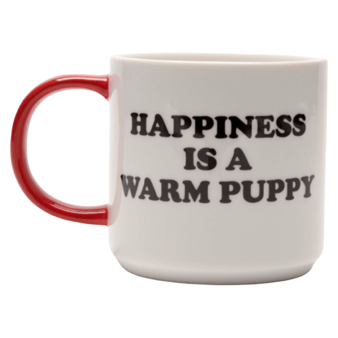 Magpie x Peanuts Happiness is a Warm Puppy Snoopy Tasse in Geschenkverpackung ca. 330ml - Bitangel RENOVATE & FURNISH HOMES GmbH