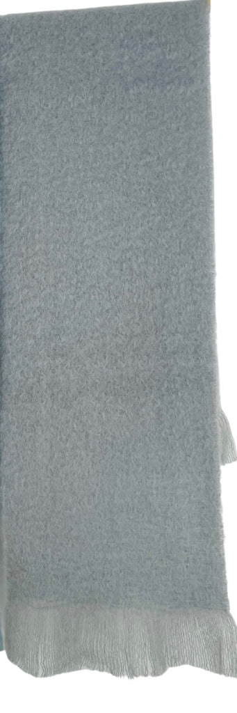 Mantas Ezcaray Spanien Premium Mohair-Schal wahlweise in den Farben Crem, helles Türkis & mittel Grau Ca. 35x170cm - Bitangel RENOVATE & FURNISH HOMES GmbH