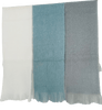 Mantas Ezcaray Spanien Premium Mohair-Schal wahlweise in den Farben Crem, helles Türkis & mittel Grau Ca. 35x170cm - Bitangel RENOVATE & FURNISH HOMES GmbH