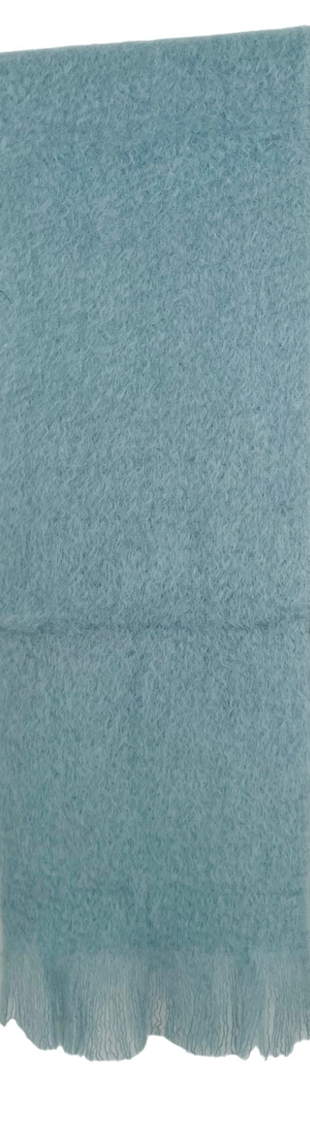 Mantas Ezcaray Spanien Premium Mohair-Schal wahlweise in den Farben Crem, helles Türkis & mittel Grau Ca. 35x170cm - Bitangel RENOVATE & FURNISH HOMES GmbH