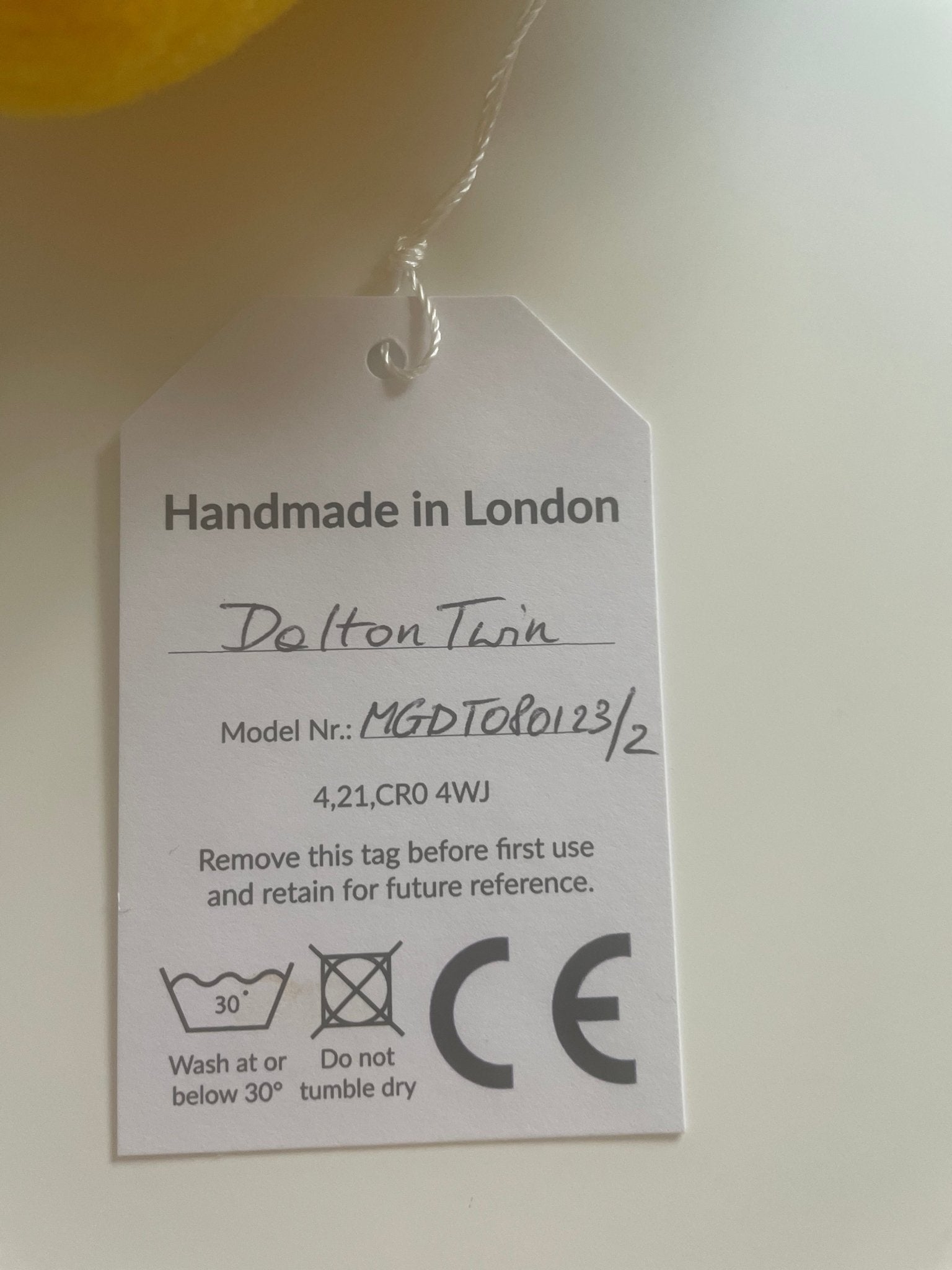 Maua Gang London Dalton Twin Monster wahlweise in Rosé, Rot oder Gelb ca. H15,5xB12,5cm - Bitangel RENOVATE & FURNISH HOMES GmbH