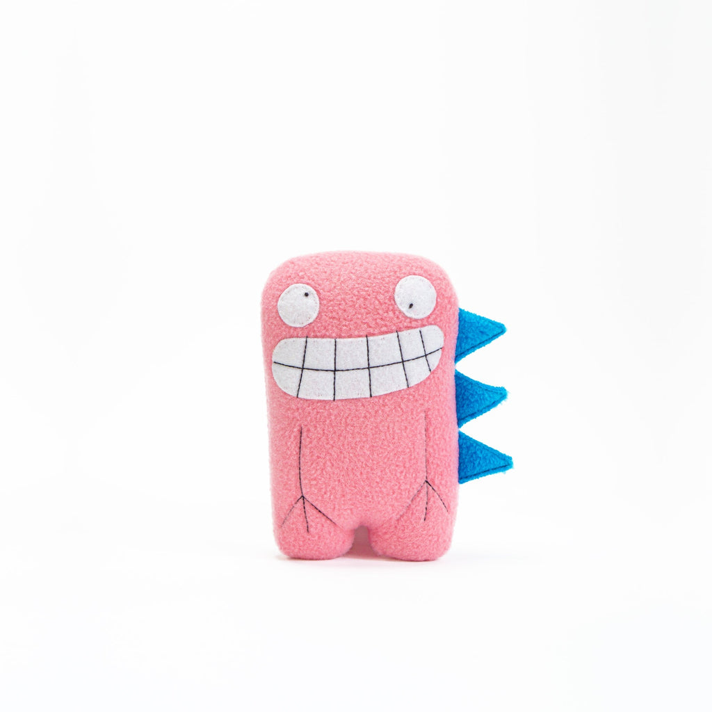 Maua Gang London Dalton Twin Monster wahlweise in Rosé, Rot oder Gelb ca. H15,5xB12,5cm - Bitangel RENOVATE & FURNISH HOMES GmbH