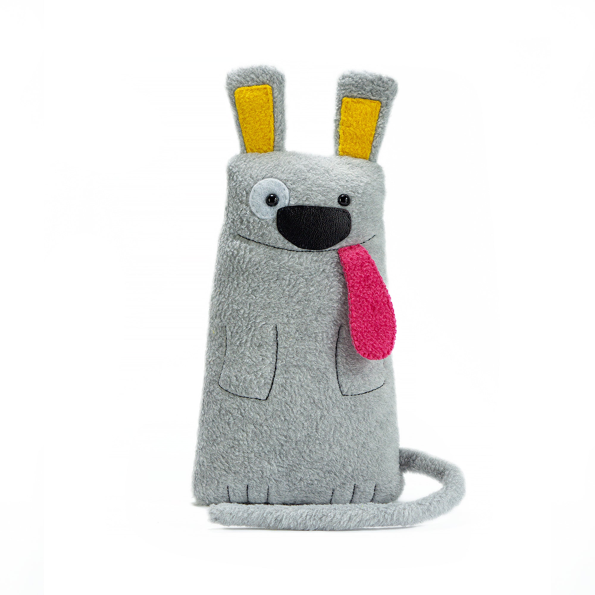 Maua Gang London Eddie Mad Dog in Grau ca. H28xB15cm & Vinnie Big Porky in Rosé ca.H18xB32cm - Bitangel RENOVATE & FURNISH HOMES GmbH