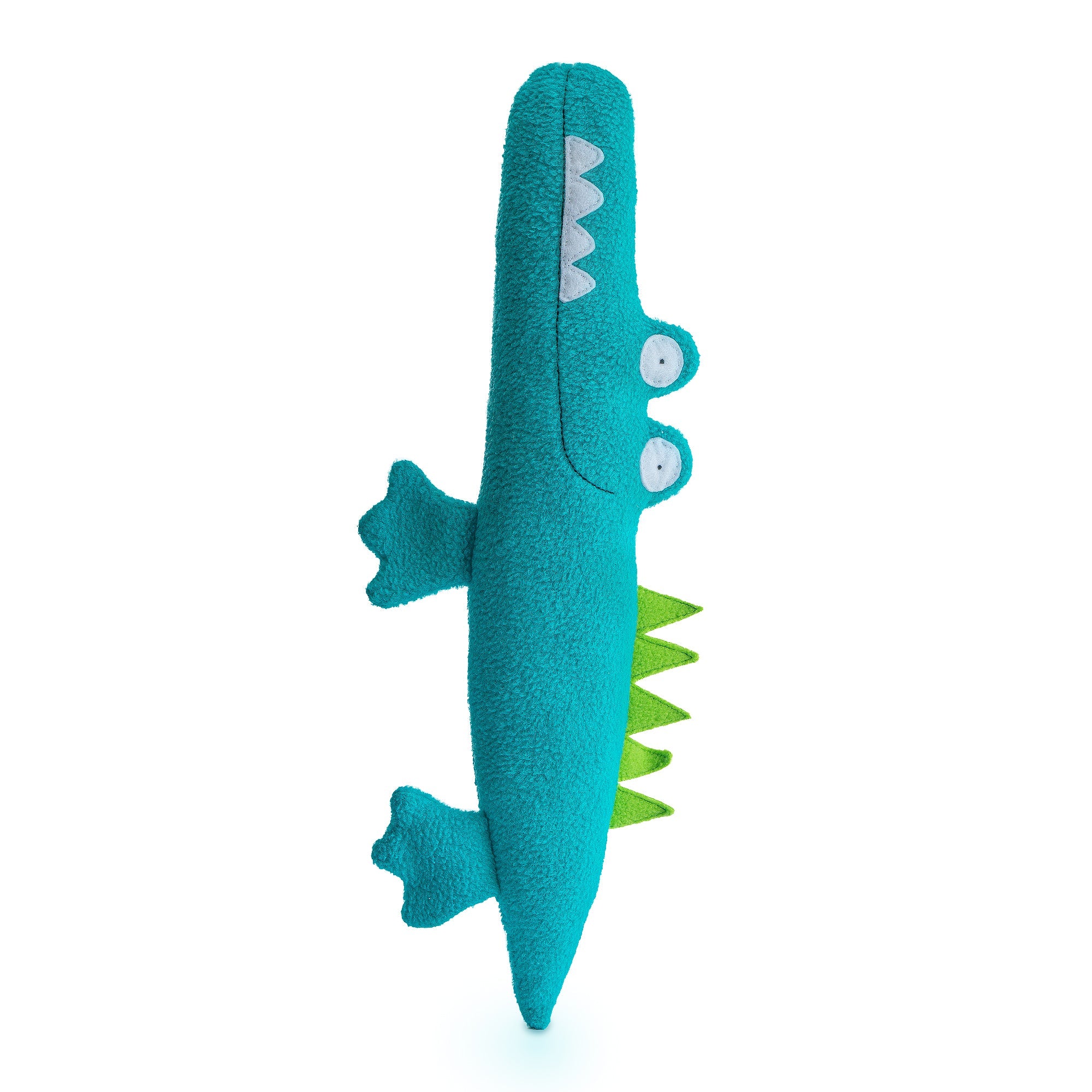 Maua Gang London Nicky Serious Seal in Grau H32x12cm & Johnny Alligator in Türkis ca. H8,5xB40cm - Bitangel RENOVATE & FURNISH HOMES GmbH