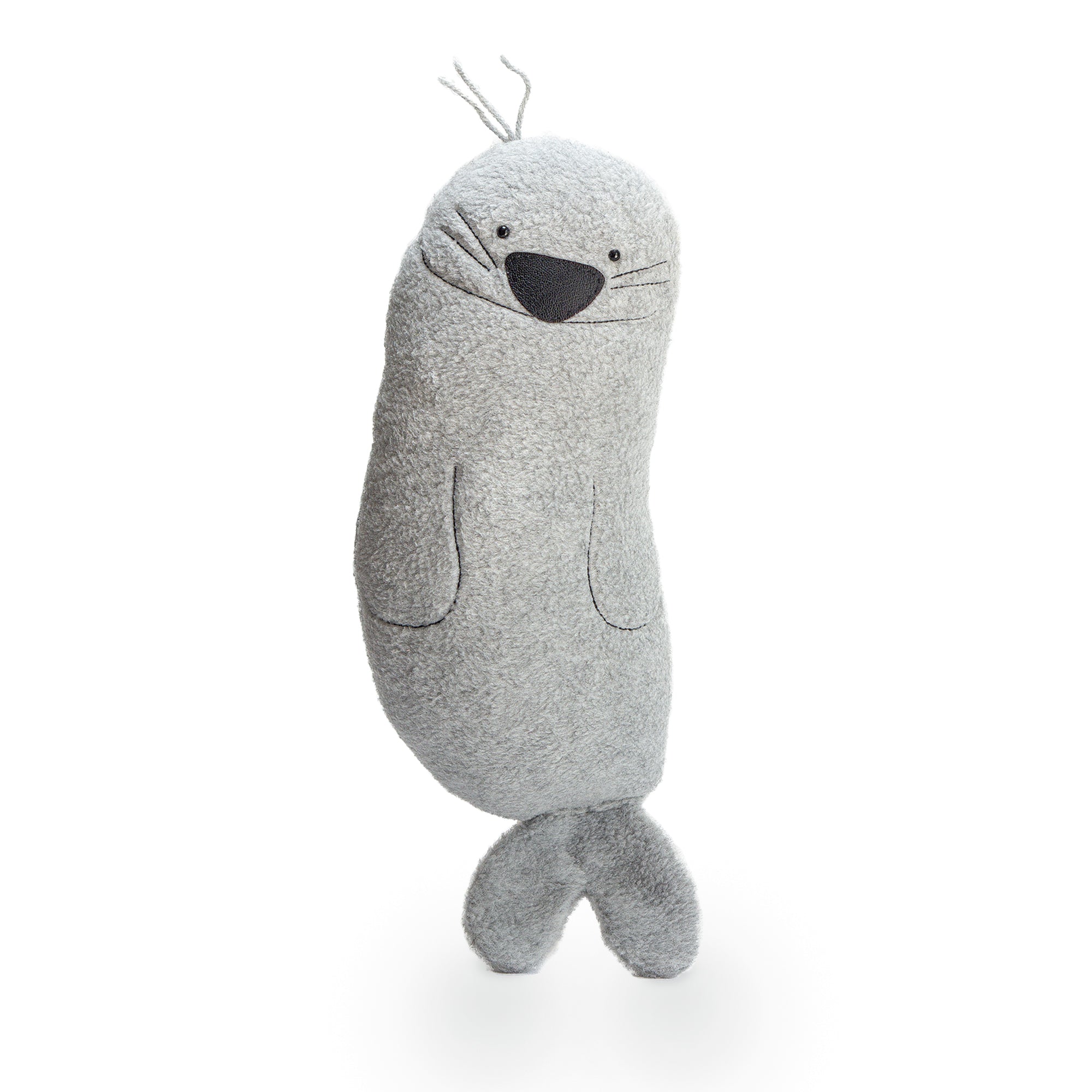 Maua Gang London Nicky Serious Seal in Grau H32x12cm & Johnny Alligator in Türkis ca. H8,5xB40cm - Bitangel RENOVATE & FURNISH HOMES GmbH