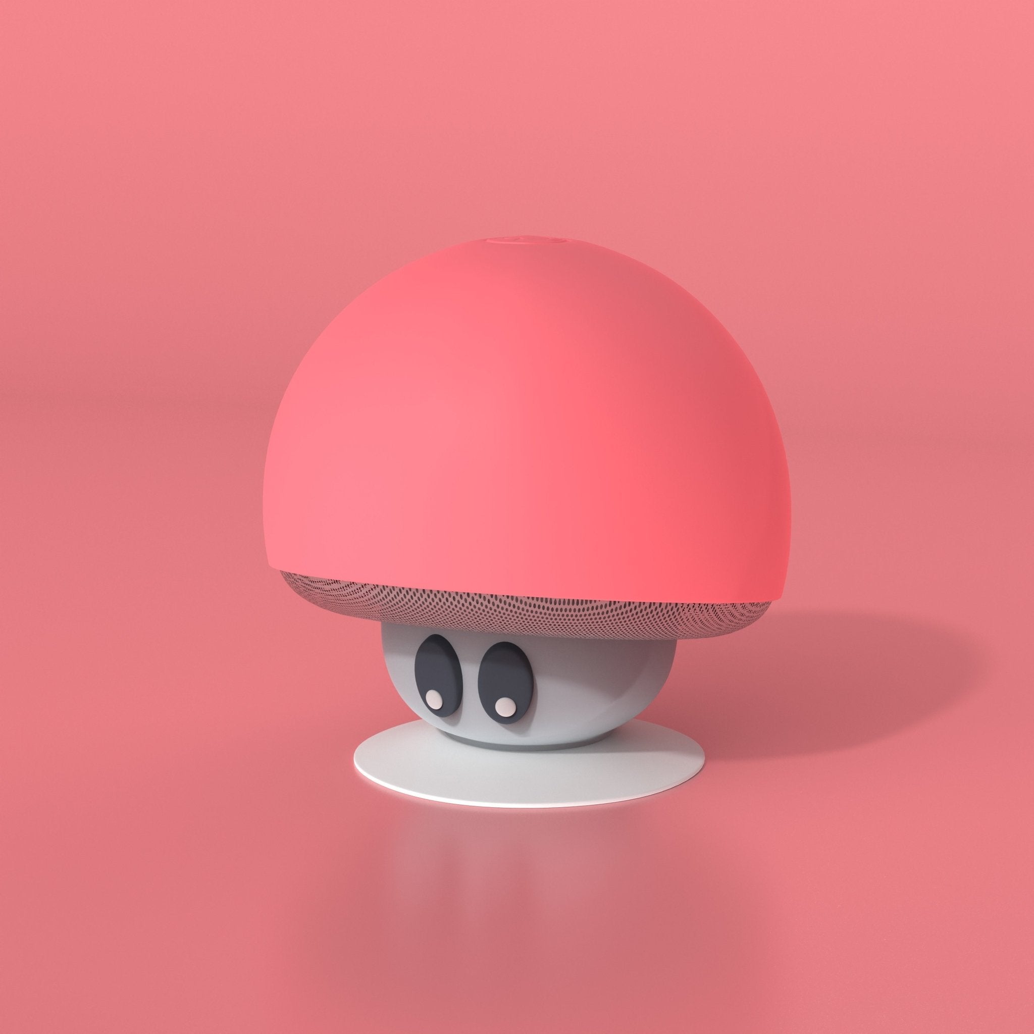 Mobility on board wasserfester Pilz Bluetooth-Lautsprecher mit Freisprecheinrichtung in rot - Bitangel RENOVATE & FURNISH HOMES GmbH