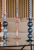 Moonlight Copenhagen Kerzenhalter Sky wahlweise in rosa/gelb, clear ca. 30x9,5cm mundgeblasen - Bitangel RENOVATE & FURNISH HOMES GmbH