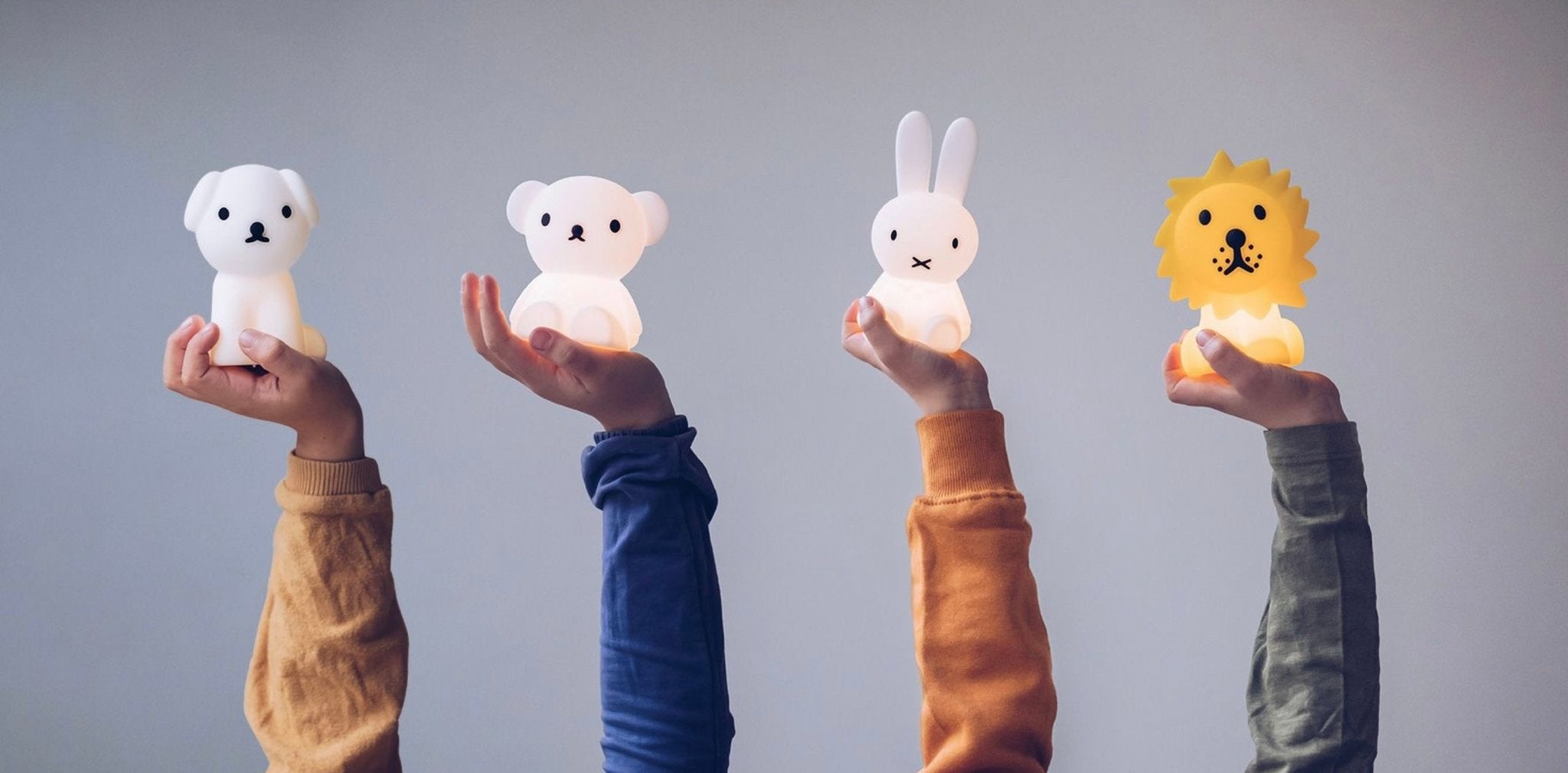Mr Maria Mini Nachtleuchte wahlweise Boris, Snuffy, Lion, Miffy Bundle of light ca. 10,2cm - Bitangel RENOVATE & FURNISH HOMES GmbH