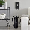Nordic Flame Löschdecke wahlweise in schwarz/gold, schwarz/silber & weiß/silber in Metallbox & Geschenkkarton, zertifiziert nach EN 1869. - Bitangel RENOVATE & FURNISH HOMES GmbH