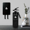 Nordic Flame Löschdecke wahlweise in schwarz/gold, schwarz/silber & weiß/silber in Metallbox & Geschenkkarton, zertifiziert nach EN 1869. - Bitangel RENOVATE & FURNISH HOMES GmbH