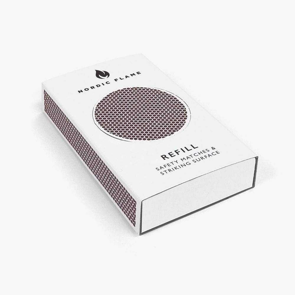 Nordic Flame Matchbox Refill 2er Set mit ca. 50 Stück je Box - Bitangel RENOVATE & FURNISH HOMES GmbH