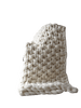 Panapufa Exclusive Merino-Wolldecke Moss Chunky ca. B140xL170 cm in der Farbe Milk ca. bis 10kg - Bitangel RENOVATE & FURNISH HOMES GmbH