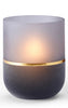 Philippi Amalie Windlicht aus Glas in fliederfarben wahlweise in S ca. L12xB12XH15cm oder L ca. L12xB12xH21cm - Bitangel RENOVATE & FURNISH HOMES GmbH