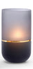 Philippi Amalie Windlicht aus Glas in fliederfarben wahlweise in S ca. L12xB12XH15cm oder L ca. L12xB12xH21cm - Bitangel RENOVATE & FURNISH HOMES GmbH