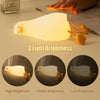 Rammelaartje Duck/Ente Kinder-Nachtlicht mit 30 Minuten Timer, USB in weiß ca. 21x10,3x6.2cm - Bitangel RENOVATE & FURNISH HOMES GmbH