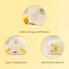 Rammelaartje Duck/Ente Kinder-Nachtlicht mit 30 Minuten Timer, USB in weiß ca. 21x10,3x6.2cm - Bitangel RENOVATE & FURNISH HOMES GmbH