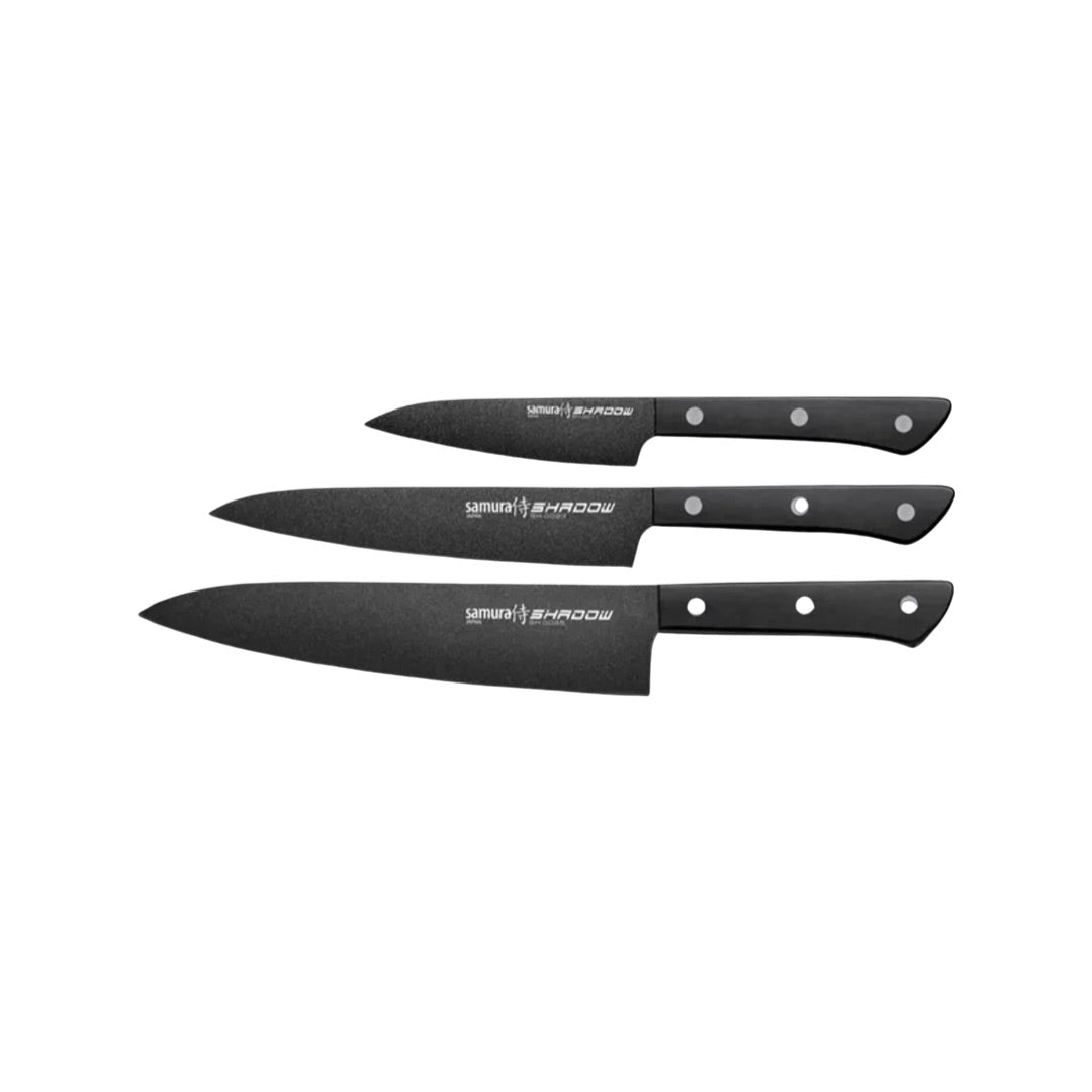 Samura Chef's Essential Messerset Koch-Set mit 3 Messern - Bitangel RENOVATE & FURNISH HOMES GmbH