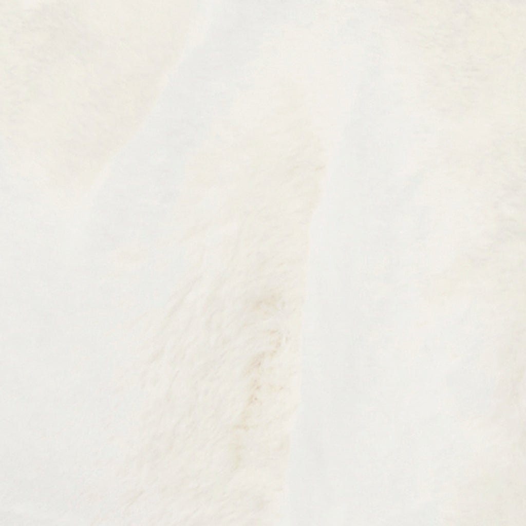 Seidenweiche Webpelz-Decke, wahlweise in weiß/ivory oder beige ca. 120x180cm - Bitangel RENOVATE & FURNISH HOMES GmbH