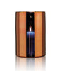 Skogsberg & Smart mundgeblasenes Windlicht Hurricane bronze wahlweise, ca. 9x8cm & ca. 28x19,5cm, 0,5kg & 4kg - Bitangel RENOVATE & FURNISH HOMES GmbH