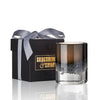 Skogsberg & Smart mundgeblasenes Windlicht Hurricane Soda in Black ca. 12cm hoch & ca. 10cm Durchmesser, Gewicht ca. 1,5kg - Bitangel RENOVATE & FURNISH HOMES GmbH