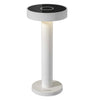 Sompex LED Boro dimmbare Indoor & Outdoor aufladbare Akku Tischleuchte aus wasserfestem Aluminium pulverbeschichtet, in Weiß wahlweise in zwei Größen L9xD22 cm - Bitangel RENOVATE & FURNISH HOMES GmbH
