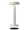 Sompex LED Boro dimmbare Indoor & Outdoor aufladbare Akku Tischleuchte aus wasserfestem Aluminium pulverbeschichtet, in Weiß wahlweise in zwei Größen L9xD22 cm - Bitangel RENOVATE & FURNISH HOMES GmbH