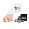 Stoned Marble Rocks Eiswürfel Marmorsteine pro Packung 10 Marmorsteine wahlweise: in pink, weiß oder schwarz ca. L2xB2xH2cm - Bitangel RENOVATE & FURNISH HOMES GmbH
