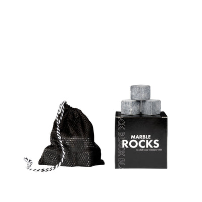 Stoned Marble Rocks Eiswürfel Marmorsteine pro Packung 10 Marmorsteine wahlweise: in pink, weiß oder schwarz ca. L2xB2xH2cm - Bitangel RENOVATE & FURNISH HOMES GmbH