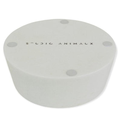 Studio ANIMAUX Marmor-Napf in weiß für Hunde & Katzen in ca. 23cm & 19cm Durchmesser - Bitangel RENOVATE & FURNISH HOMES GmbH