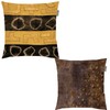 Studio EYK Studio EYK Samtkissenbezug/Velvet wahlweise in Afrika/Gold oder Afrika/Braun ca. 50x50cm - Bitangel RENOVATE & FURNISH HOMES GmbH