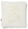 Super weiches dickes Webpelz Kissen, weiß/ivory ca. 45x45cm - Bitangel RENOVATE & FURNISH HOMES GmbH