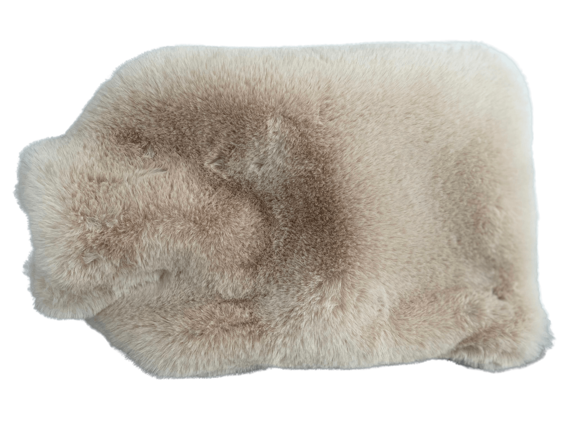 Taff by Thomas Albrecht feinste Webpelz Wärmflasche Bali wahlweise in Weiß, Beige, Taube, Grau ca. 30x40 cm - Bitangel RENOVATE & FURNISH HOMES GmbH