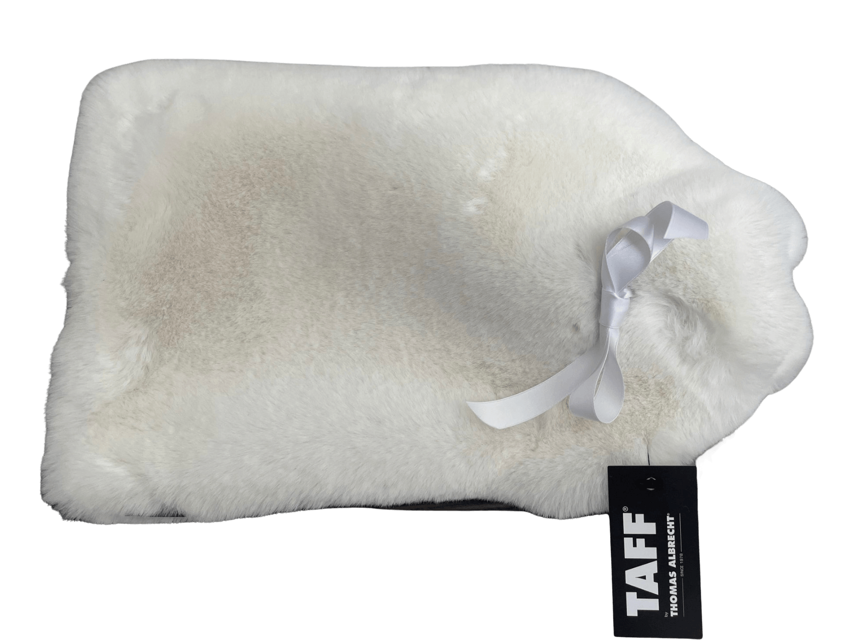 Taff by Thomas Albrecht feinste Webpelz Wärmflasche Bali wahlweise in Weiß, Beige, Taube, Grau ca. 30x40 cm - Bitangel RENOVATE & FURNISH HOMES GmbH