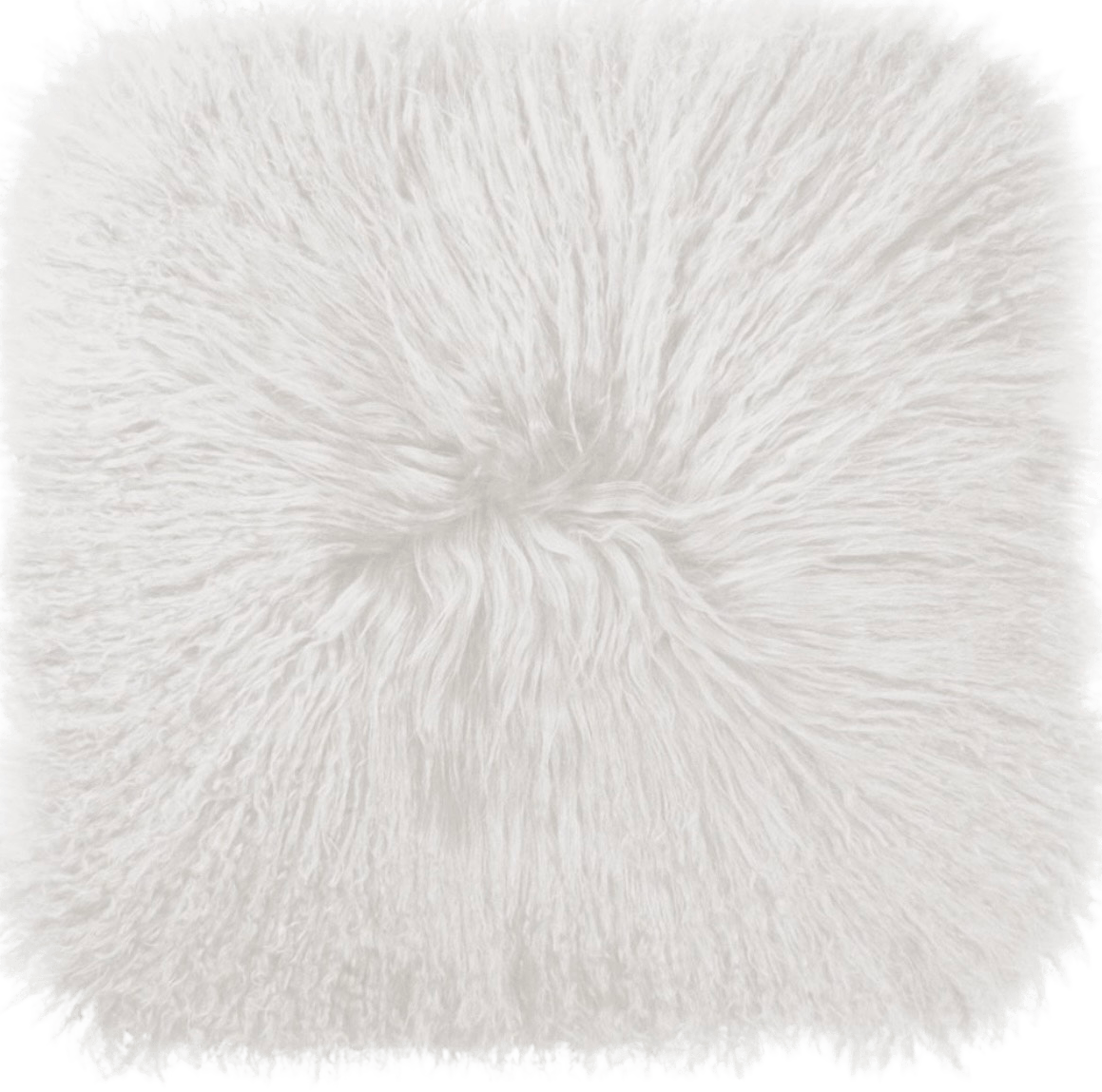 Taff by Thomas Albrecht Tibet Lamm Kissen aus Schurwoll-Walk, in Weiß wahlweise ca. 30x40cm & 50x50cm - Bitangel RENOVATE & FURNISH HOMES GmbH