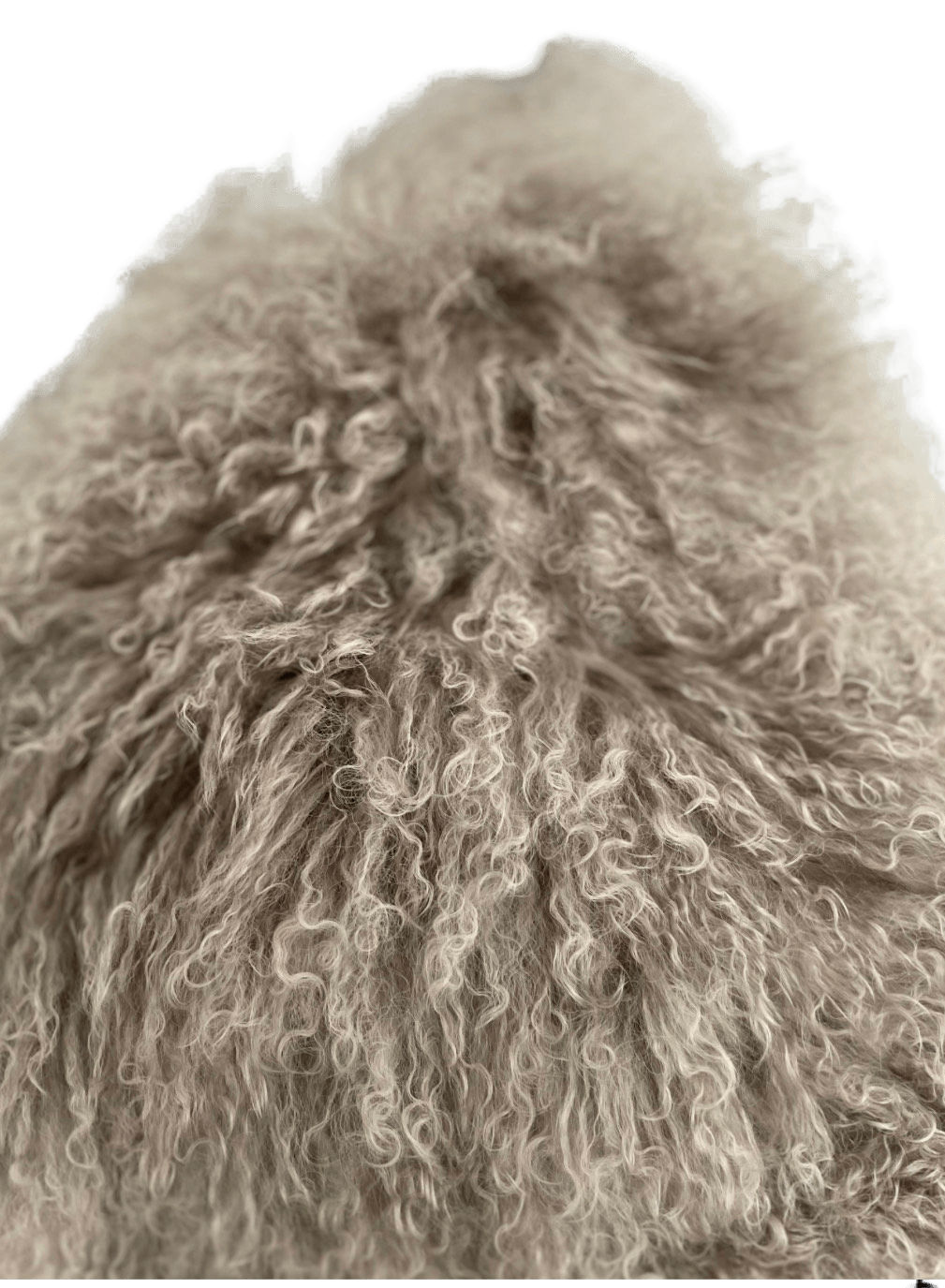 Taff by Thomas Albrecht Tibet Lamm Kissen aus Schurwoll-Walk, Karamellfarben wahlweise ca. 30x40cm & 50x50cm - Bitangel RENOVATE & FURNISH HOMES GmbH