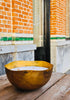 UMAII VINZ Kerze in einer Kupferschale für In-und Outdoor aus 100 % Olivenstearin, ohne Paraffin, mit Holzdochten ca. 1,5kg - Bitangel RENOVATE & FURNISH HOMES GmbH