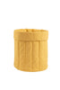 Wigiwama Aufbewahrungs-Set wahlweise in Safranfarben, Himbeerfarben, Safran/Weiß gestreift, OEKO-TEX® ca. 55x40 cm & 45x35cm - Bitangel RENOVATE & FURNISH HOMES GmbH