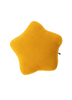 Wigiwama super weiches Velvet Stern Kissen wahlweise in safran, blau, weiß, hellgrau, OEKO-TEX® Velvet ca. 30x30x8 cm - Bitangel RENOVATE & FURNISH HOMES GmbH