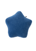 Wigiwama super weiches Velvet Stern Kissen wahlweise in safran, blau, weiß, hellgrau, OEKO-TEX® Velvet ca. 30x30x8 cm - Bitangel RENOVATE & FURNISH HOMES GmbH