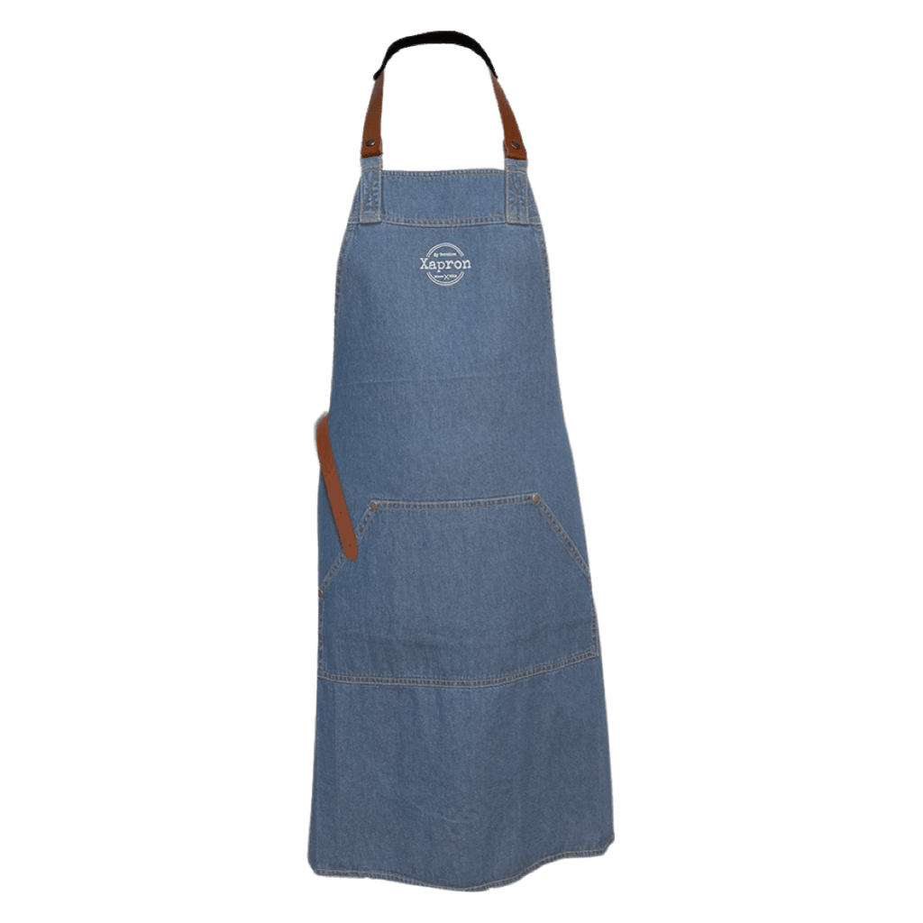 Xapron handgefertigte Jeansschürze Arizona Denim Apron 87cm lang - Bitangel RENOVATE & FURNISH HOMES GmbH